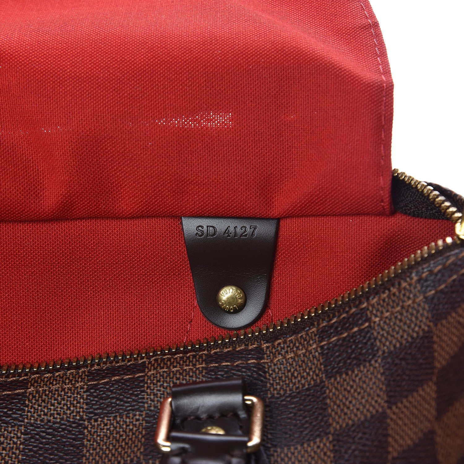 Louis Vuitton Damier Ebene Speedy Bandouliere 30 7 of 13