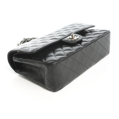 Chanel Caviar Quilted Medium Double Flap Black 4 of 11