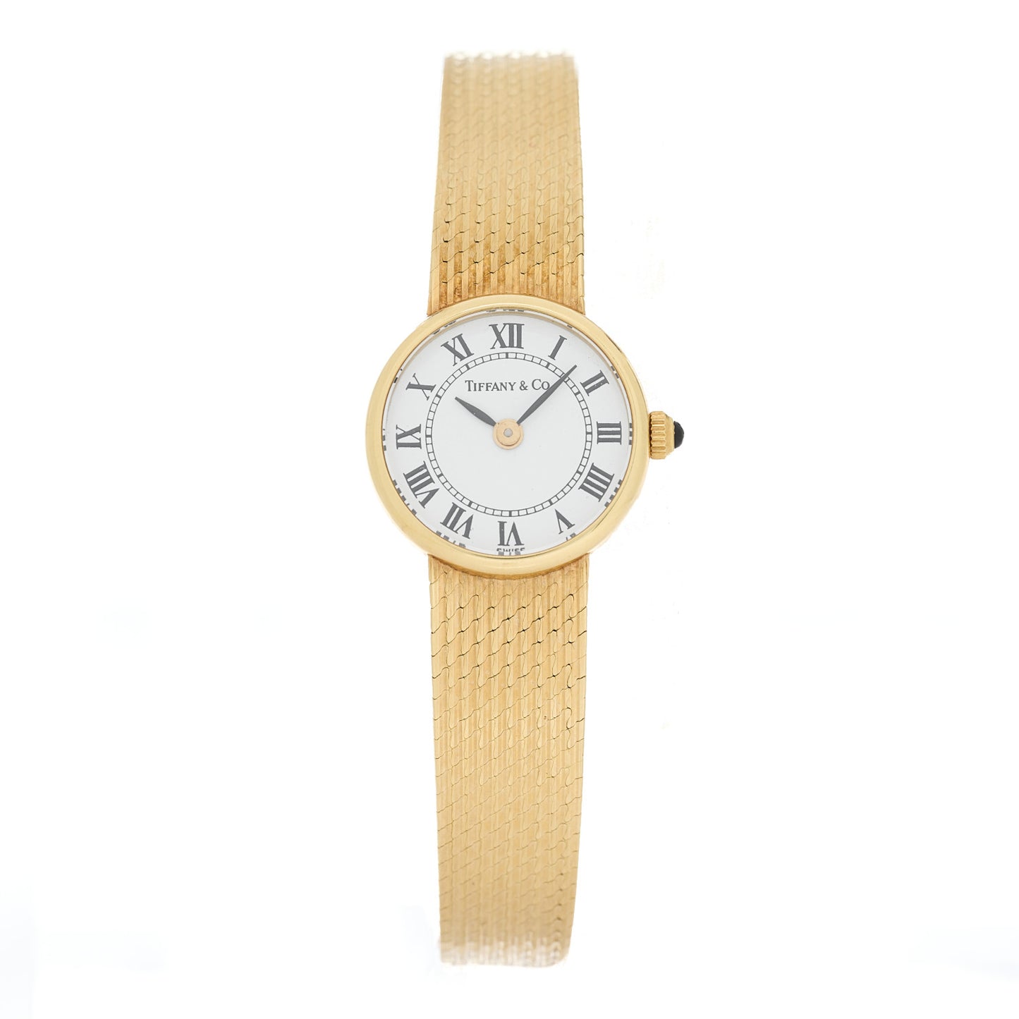 14K Yellow Gold 18mm Quartz Watch