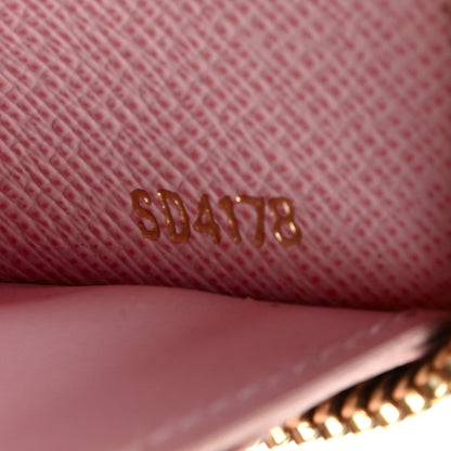 Louis Vuitton Monogram Clemence Wallet Rose Ballerine 7 of 7