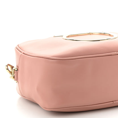 Salvatore Ferragamo Calfskin Vela Camera Crossbody Bag Antique Rose 8 of 9