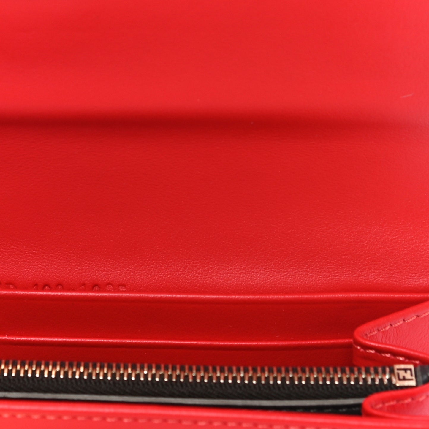 Shiny Alligator Vitello Century Lucido Peekaboo Continental Wallet Pomodoro
