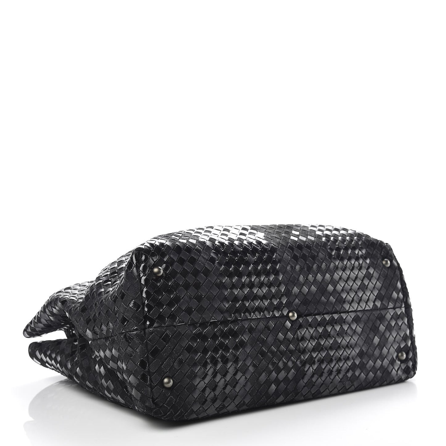 Intrecciato Rugiada Vintaga Shopper Black