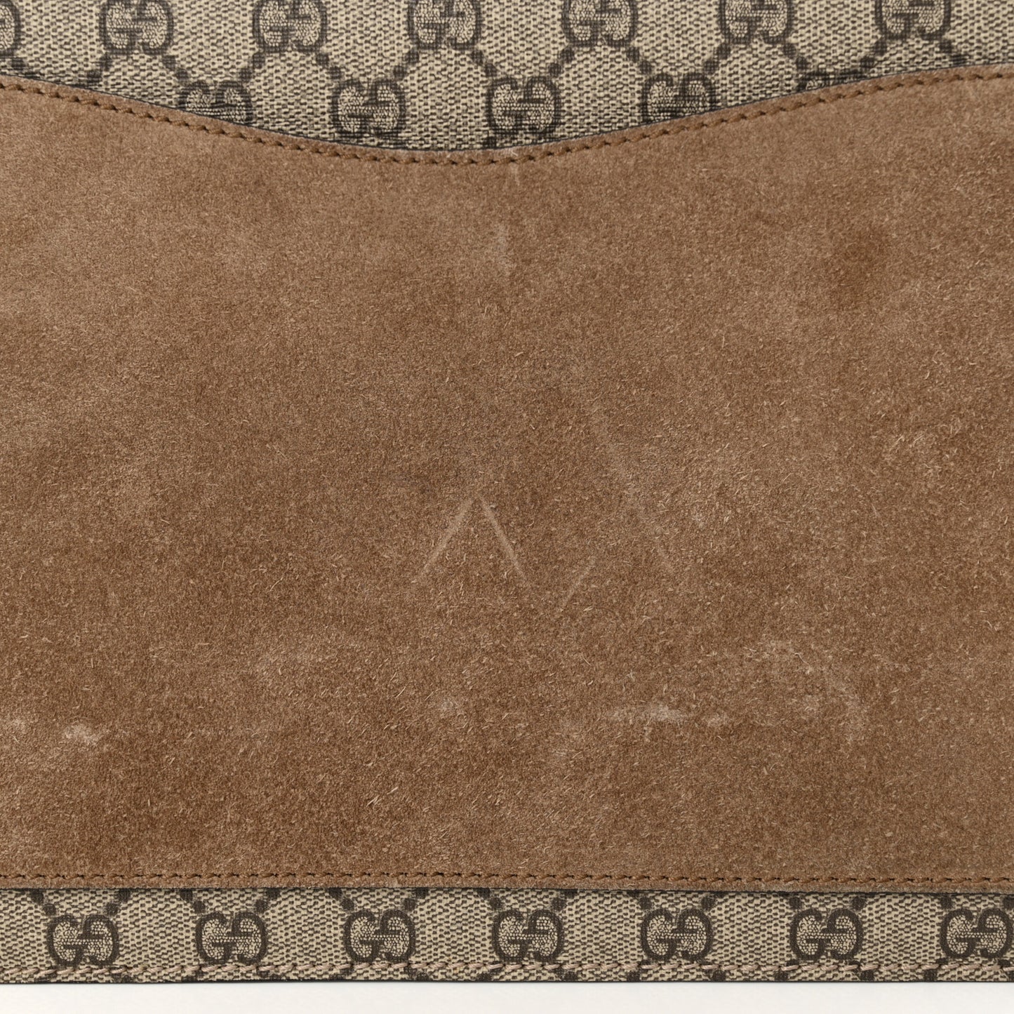 GG Supreme Monogram Medium Dionysus Shoulder Bag Taupe