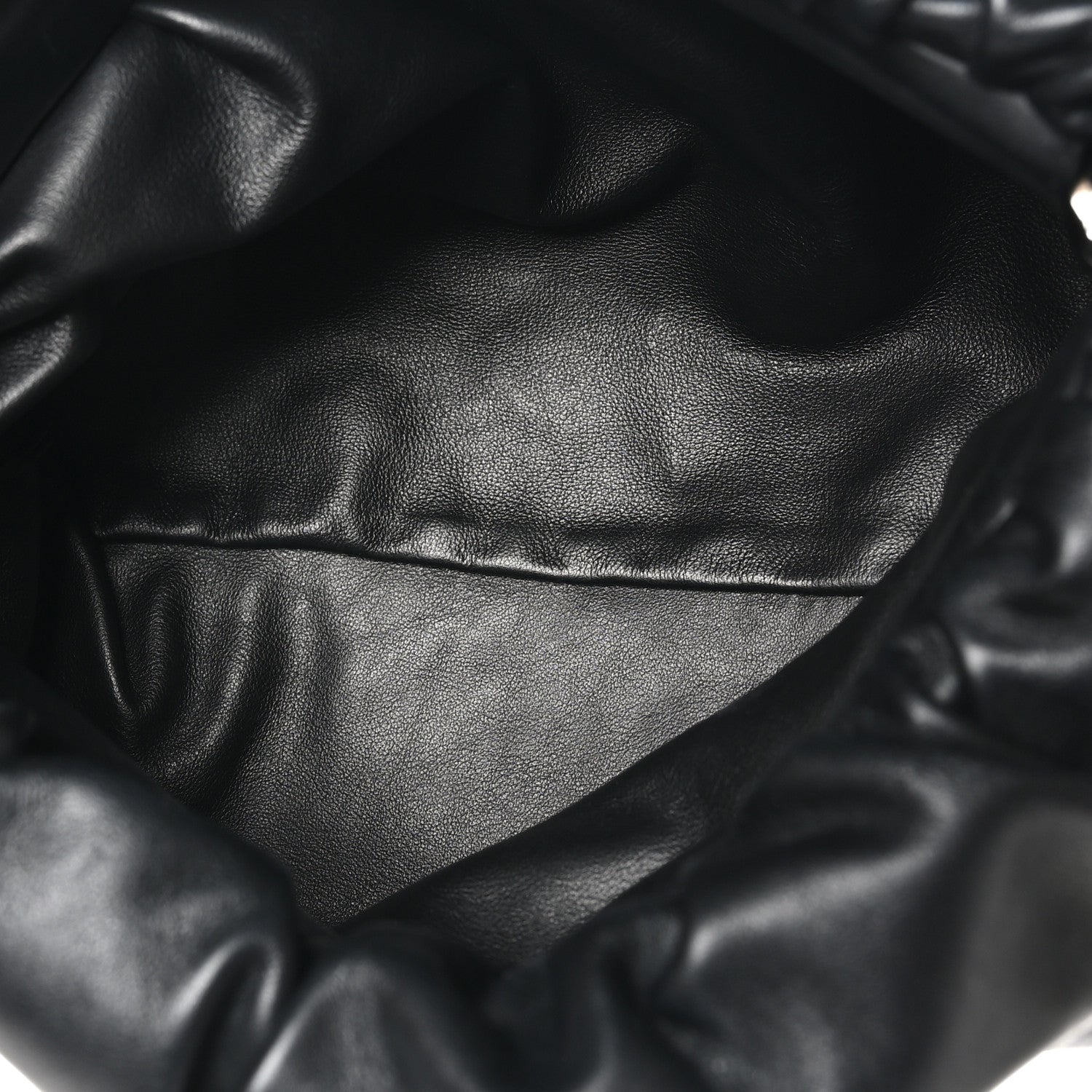 Bottega Veneta Calfskin The Pouch Chain Black 5 of 11