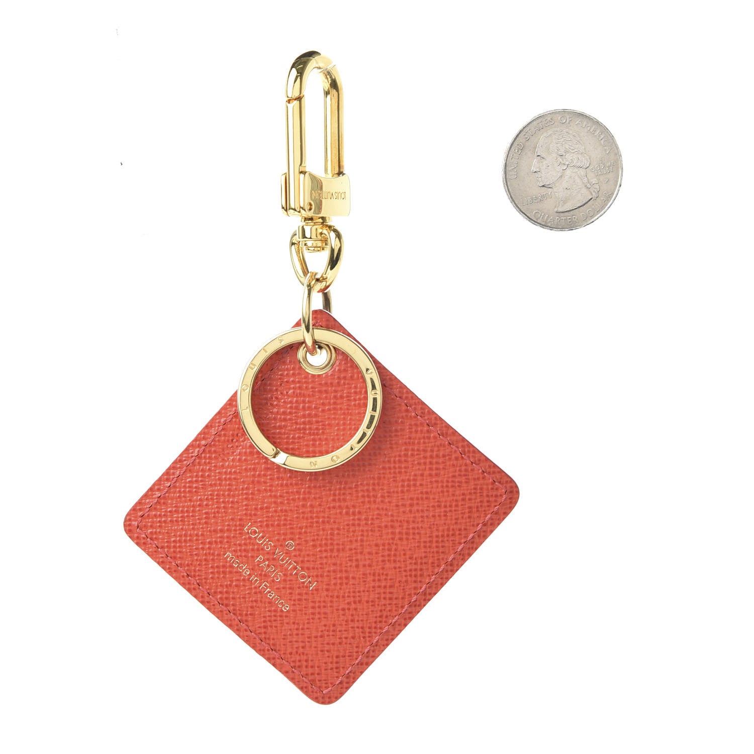 Louis Vuitton Monogram Illustre Groom Bag Charm Key Ring 2 of 3