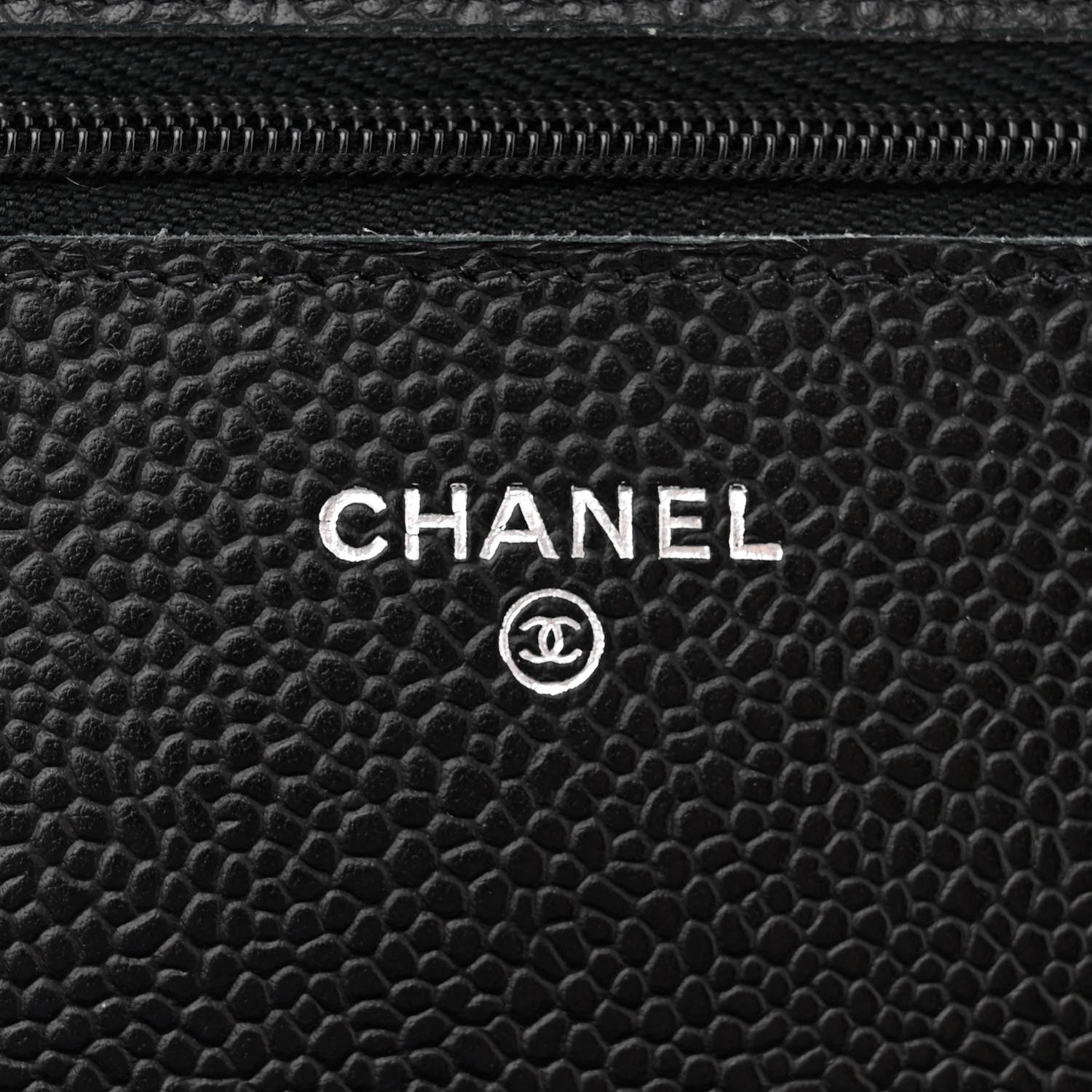Chanel Caviar Quilted Wallet on Chain WOC Black 6 of 13