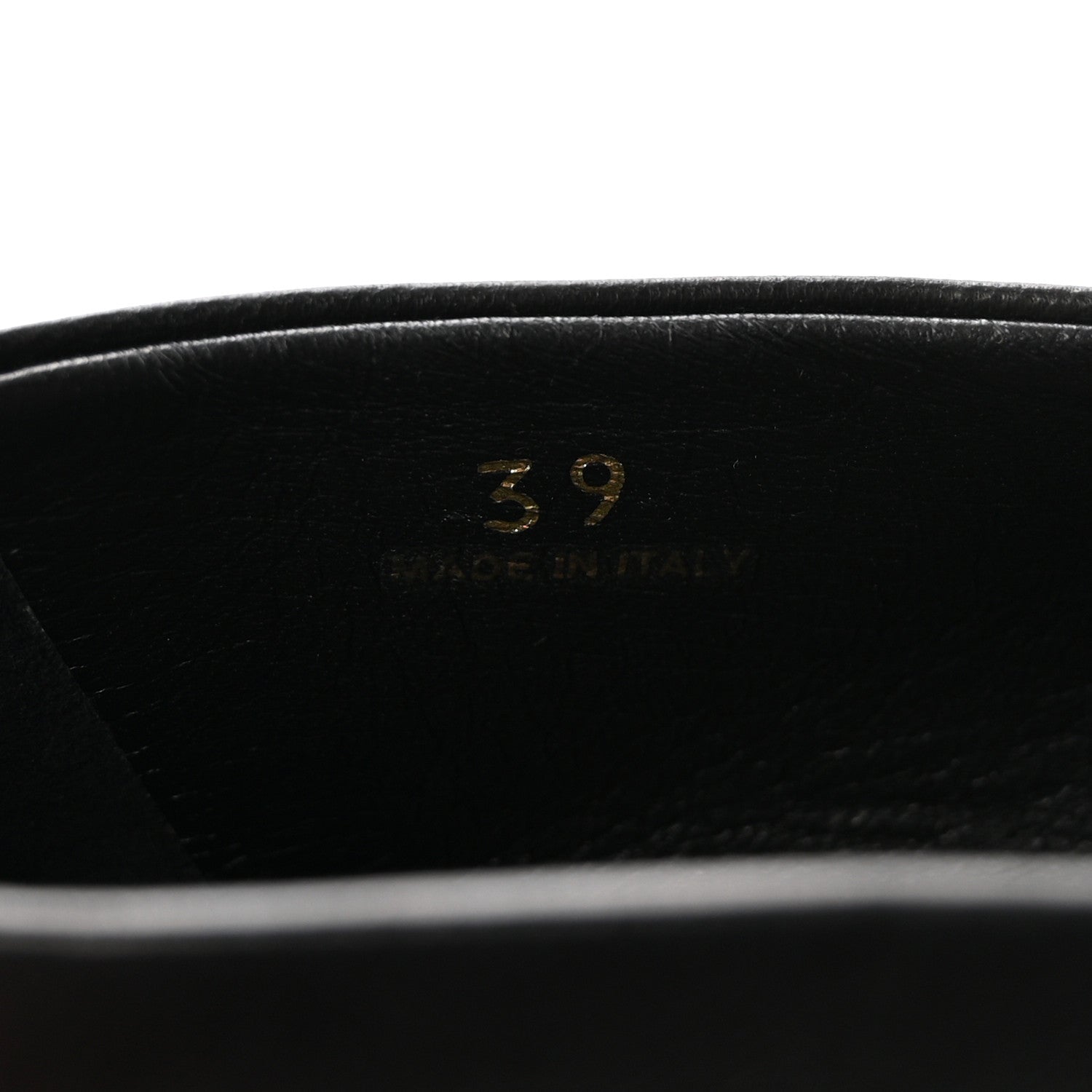 Prada Nappa Metal Triangle Logo Ballet Flats 39 Black 9 of 10