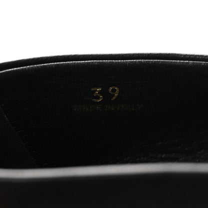 Prada Nappa Metal Triangle Logo Ballet Flats 39 Black 9 of 10