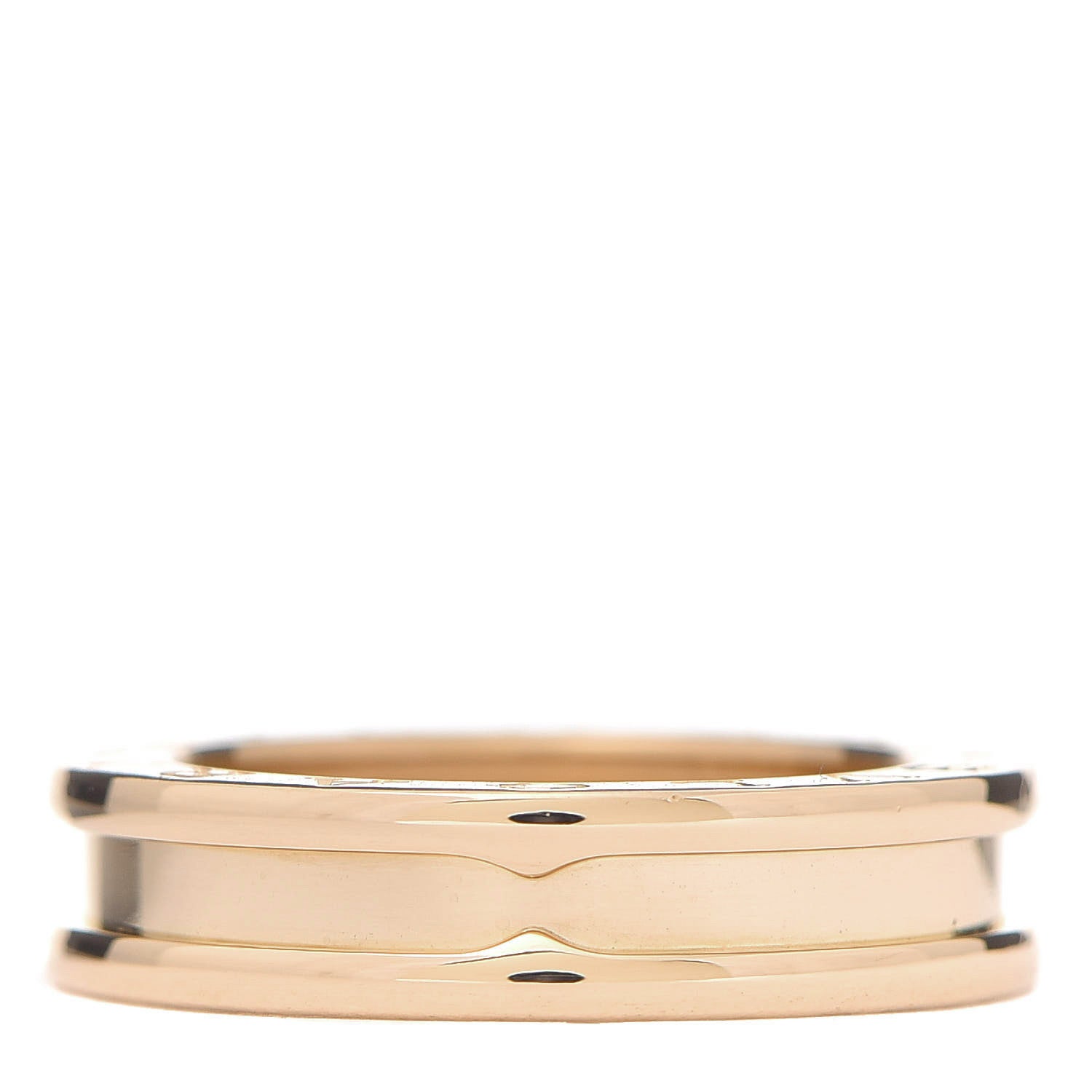 Bulgari 18K Rose Gold B.Zero1 One-Band Ring 49 5 1 of 5