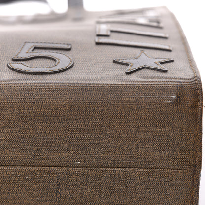 Fendi Canvas Roma 1925 Tote Tobacco 10 of 19