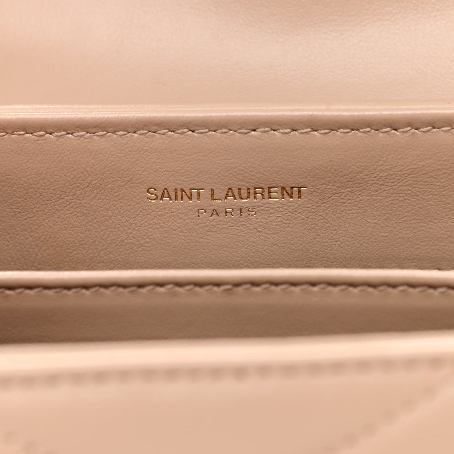 Calfskin Y Quilted Monogram Toy Loulou Crossbody Bag Dark Beige