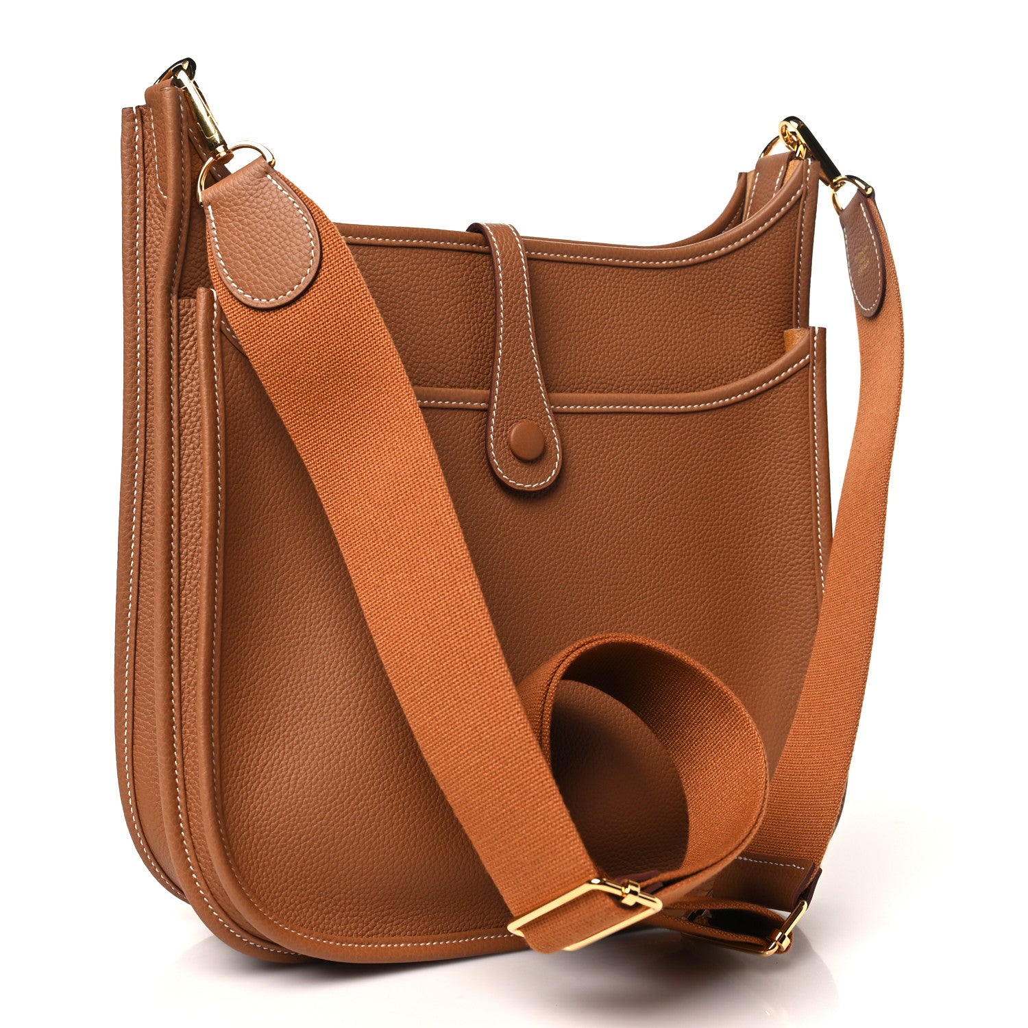 Hermes Taurillon Maurice Evelyne III PM Gold 3 of 11
