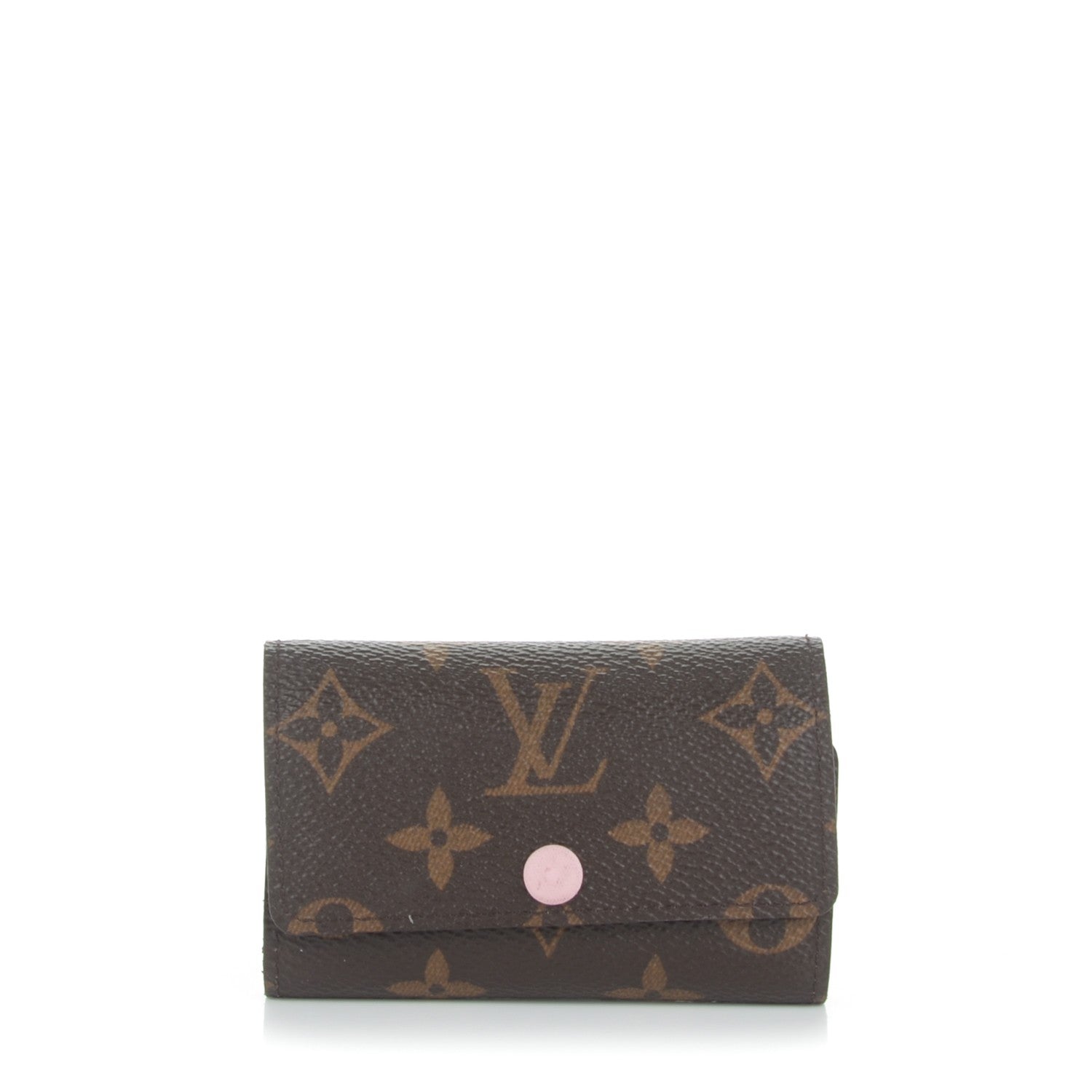 Louis Vuitton Monogram Multicles 6 Key Holder Rose Ballerine 1 of 9