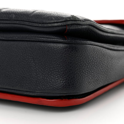 Louis Vuitton Empreinte Pochette Metis Marine Rouge 10 of 14