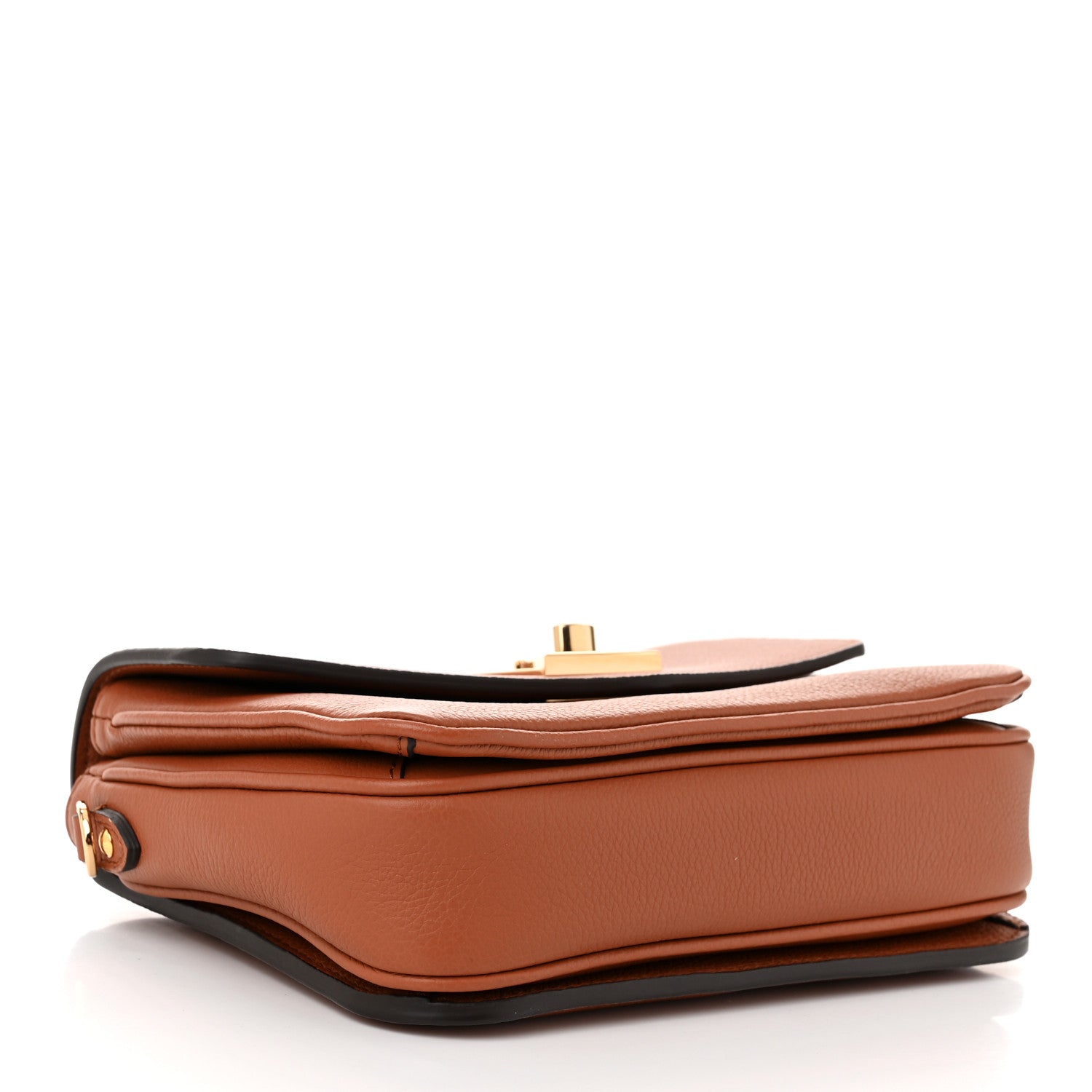 Louis Vuitton Grained Calfskin Lockme Oxford Cognac 4 of 10