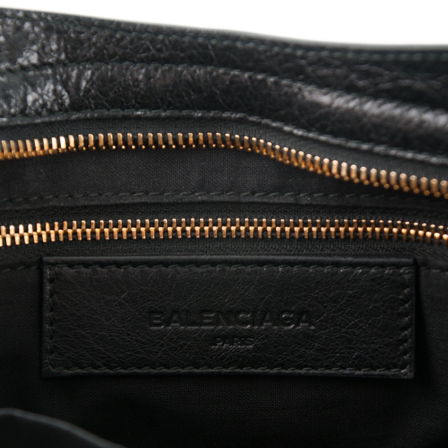 Balenciaga Agneau Classic Gold Hardware S City Black 8 of 9