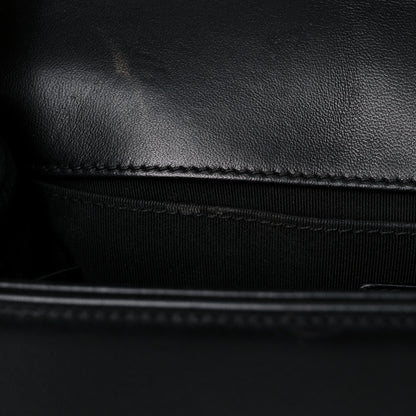 Chanel Lambskin Quilted Medium Boy Flap Black 24 of 29