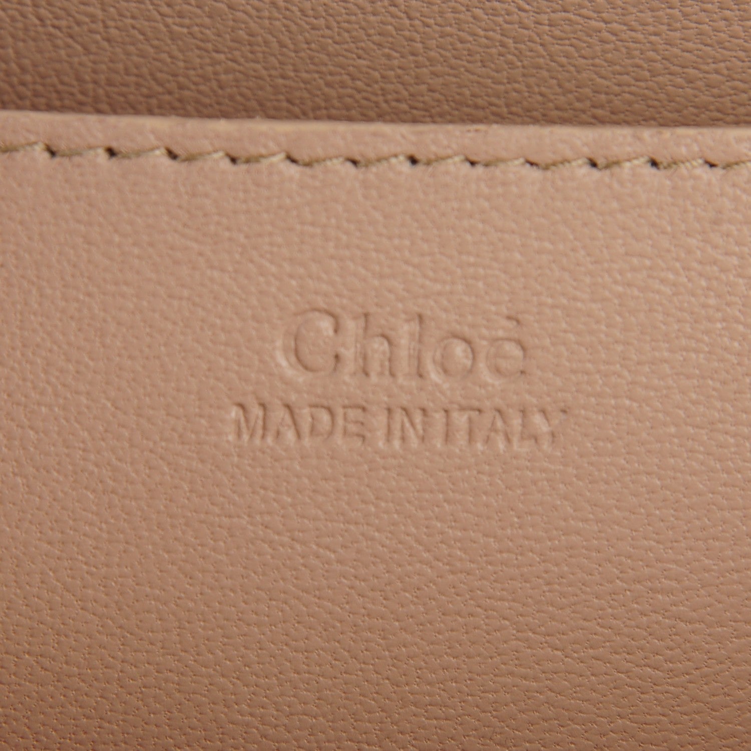 Chloe Nappa Medium Elle Chain Clutch Blush Nude 6 of 7
