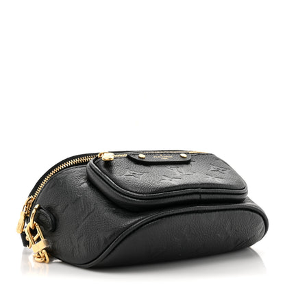 Louis Vuitton Empreinte Mini Bumbag Black 4 of 9