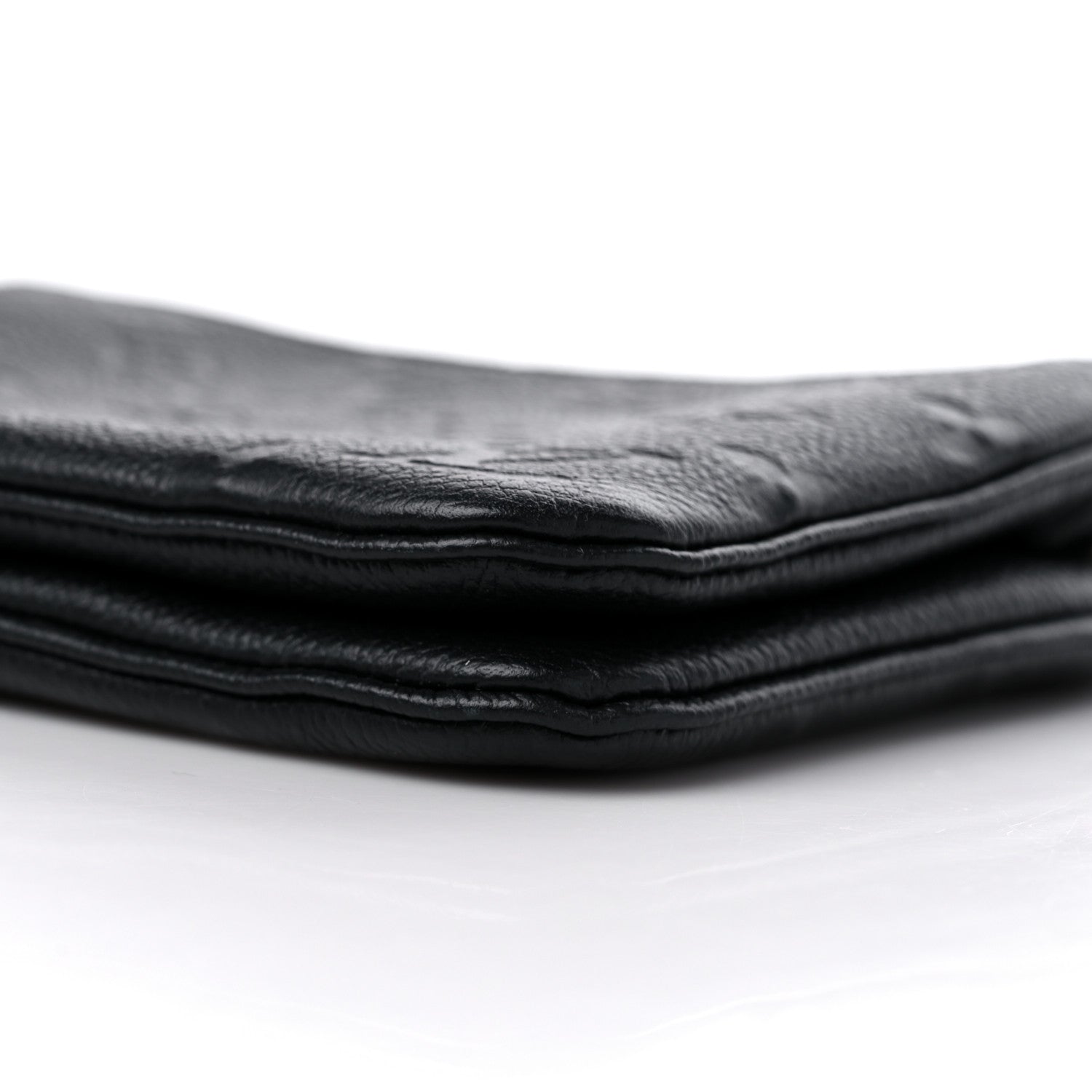 Louis Vuitton Empreinte Double Zip Pochette Black 9 of 10