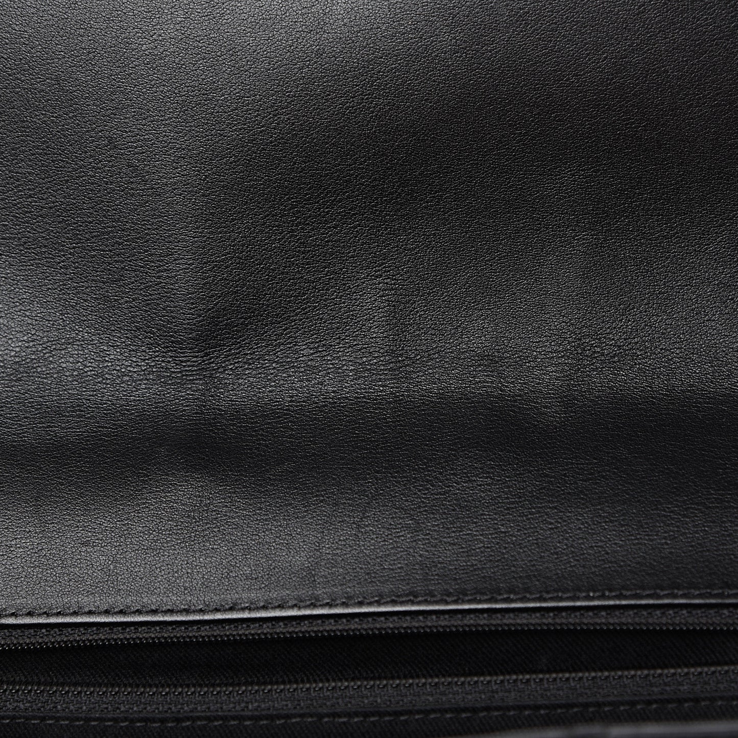 Calfskin Quilted In The Business Flap Bag Black