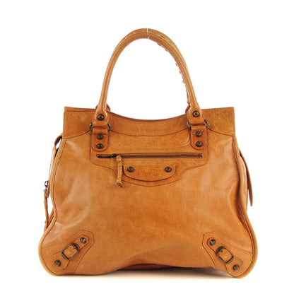 Balenciaga Chevre Mid Afternoon Tote Camel 1 of 12