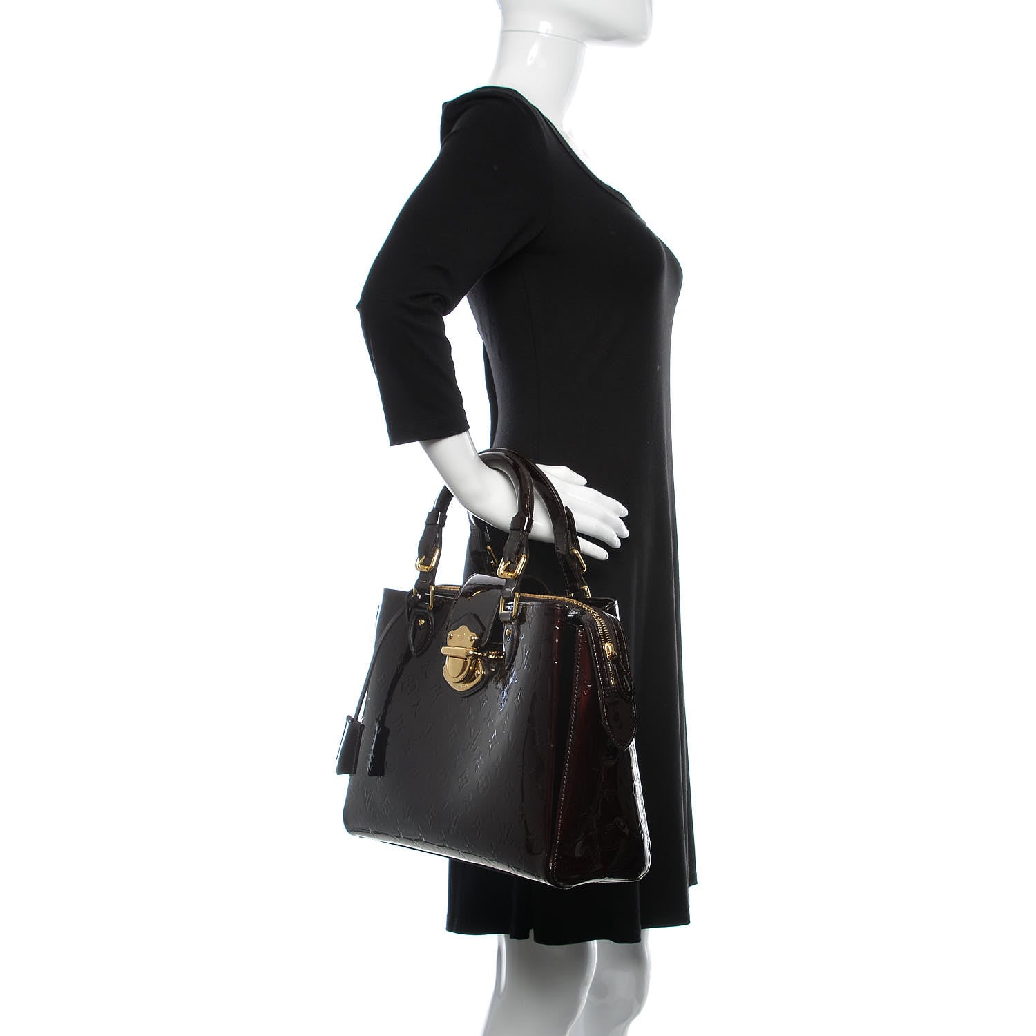 Louis Vuitton Vernis Melrose Avenue Amarante 2 of 10