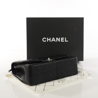 Chanel Caviar Quilted Jumbo Double Flap Black 4 of 8