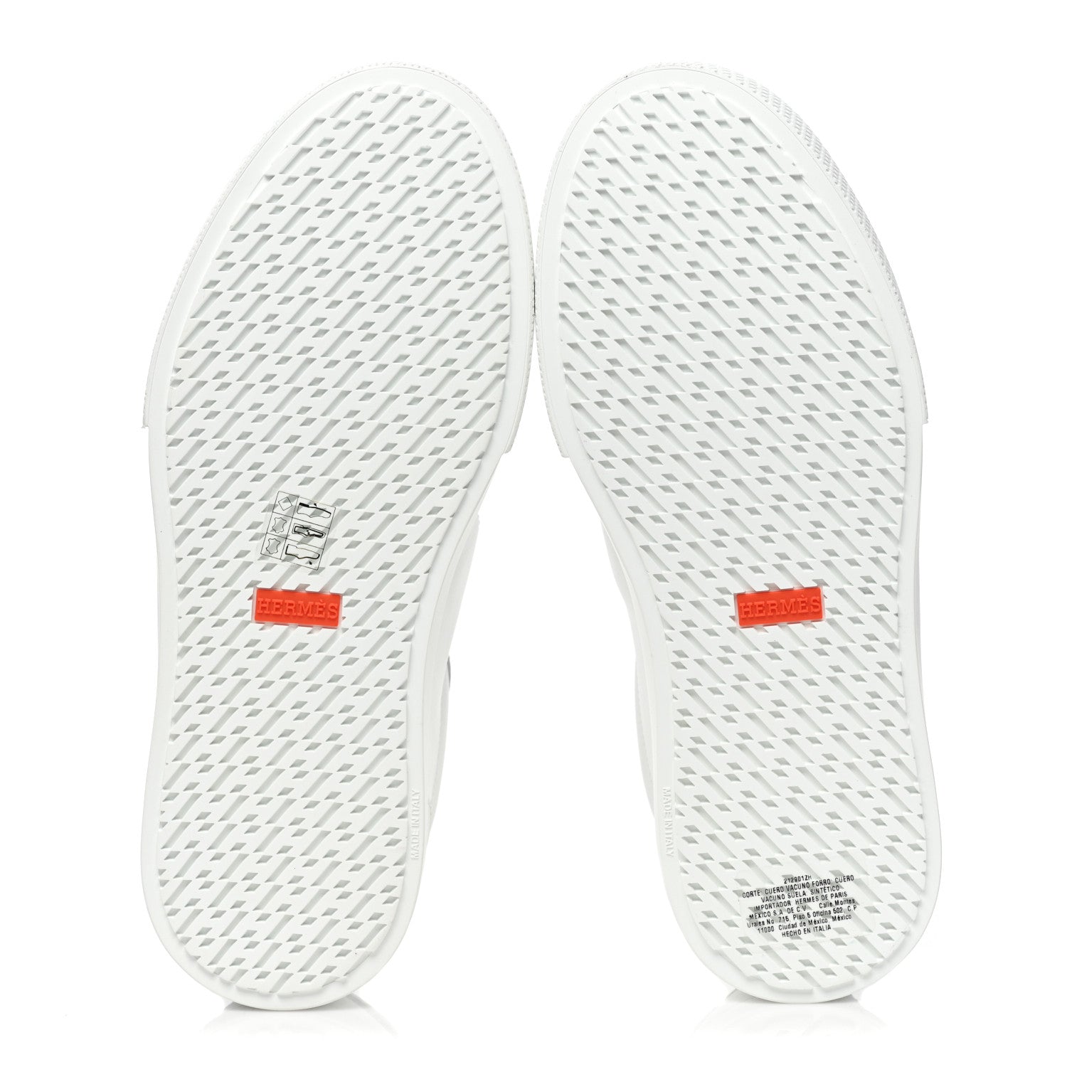 Hermes Calfskin Day Sneakers 39 White 6 of 10
