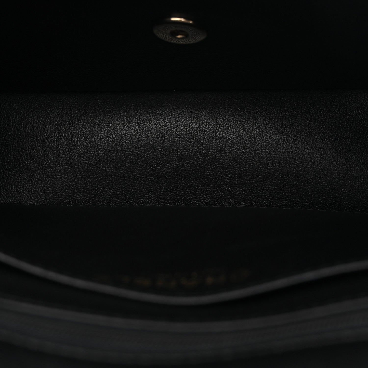 Chanel Lambskin Quilted Resin Graphic Frame Flap Bag Black White 5 of 11