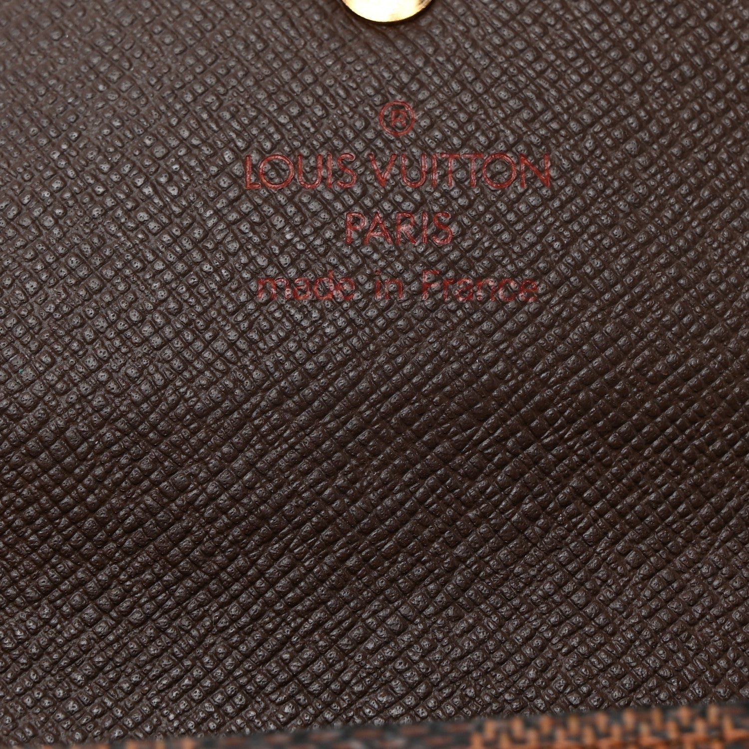 Louis Vuitton LOUIS VUITTON Damier Ebene Sarah Wallet 5 of 8