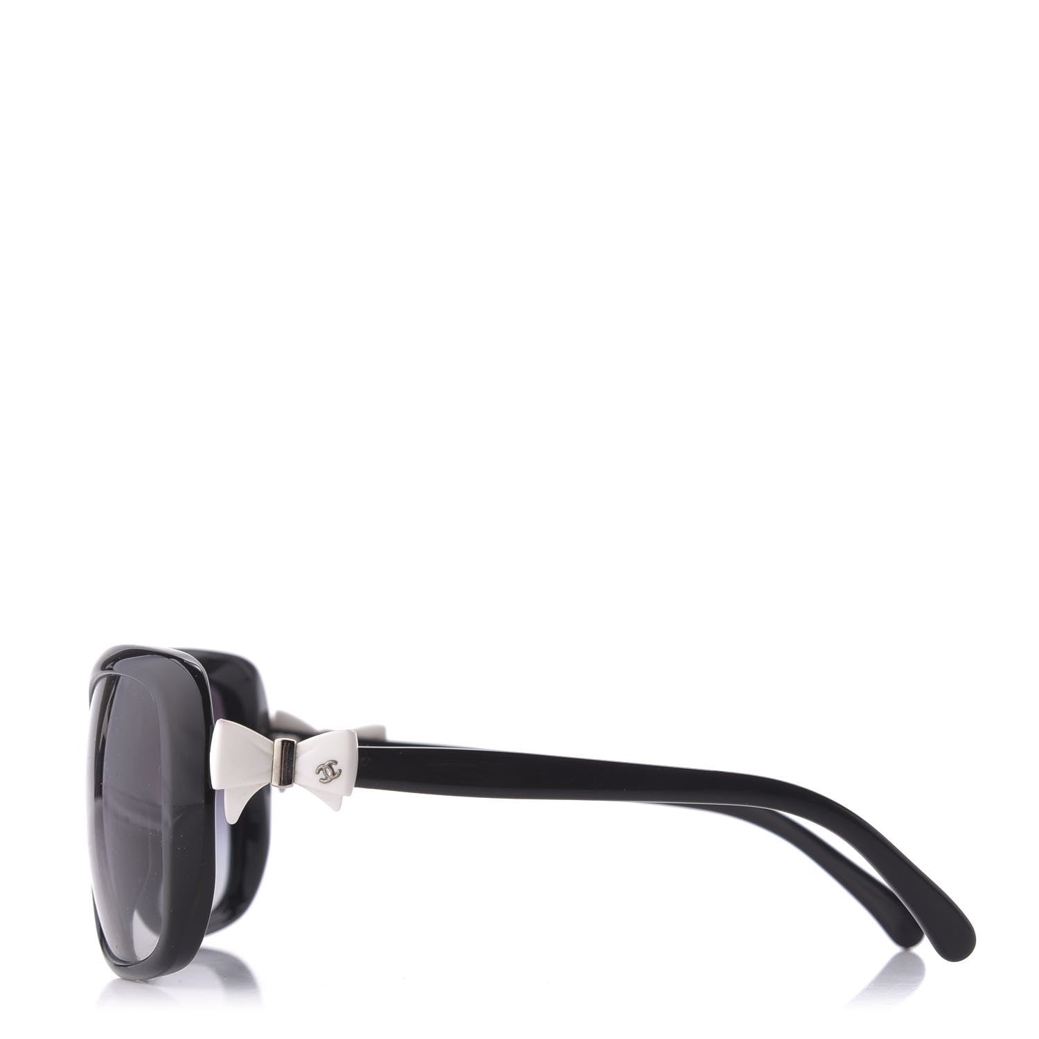 Chanel CC Bow Sunglasses 5171 Black White 3 of 10