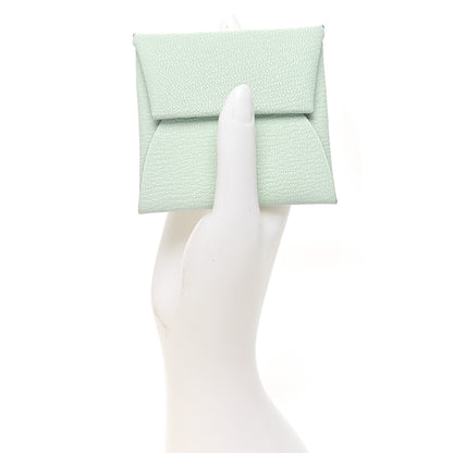 Hermes Chevre Mysore Bastia Verso Coin Purse Vert Peppermint Vert Moyen 2 of 9