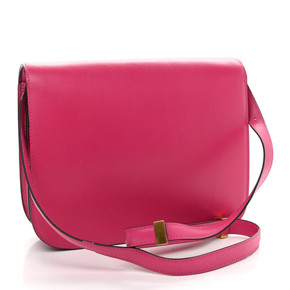 Celine Box Calfskin Medium Classic Box Flap Bag Hibiscus 2 of 10