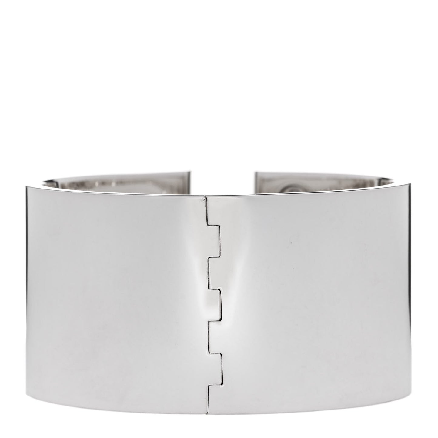 Sterling Silver T Bar Hinged Cuff Bracelet