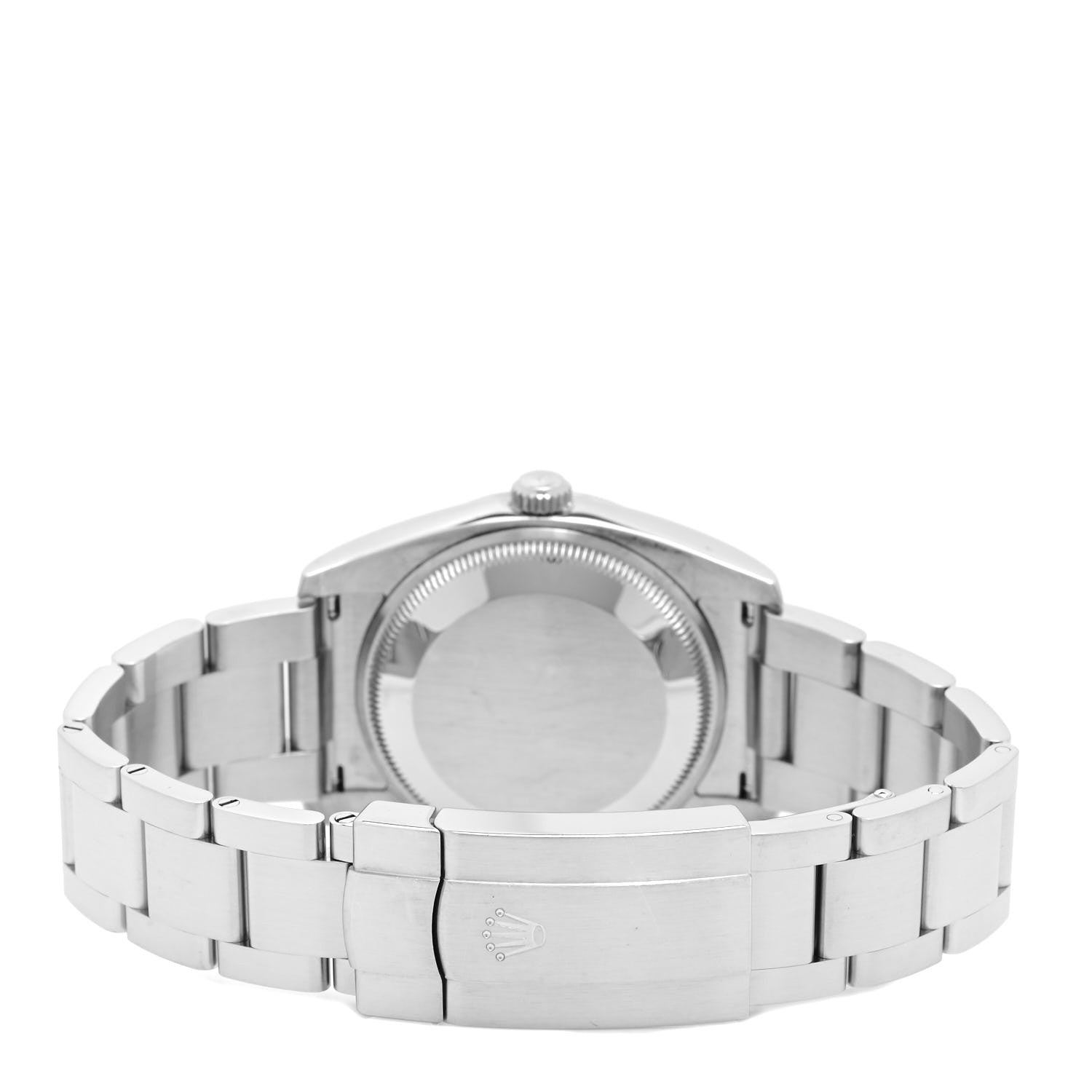 Rolex Stainless Steel 34mm Oyster Perpetual Watch Red Grape 114200 3 of 4