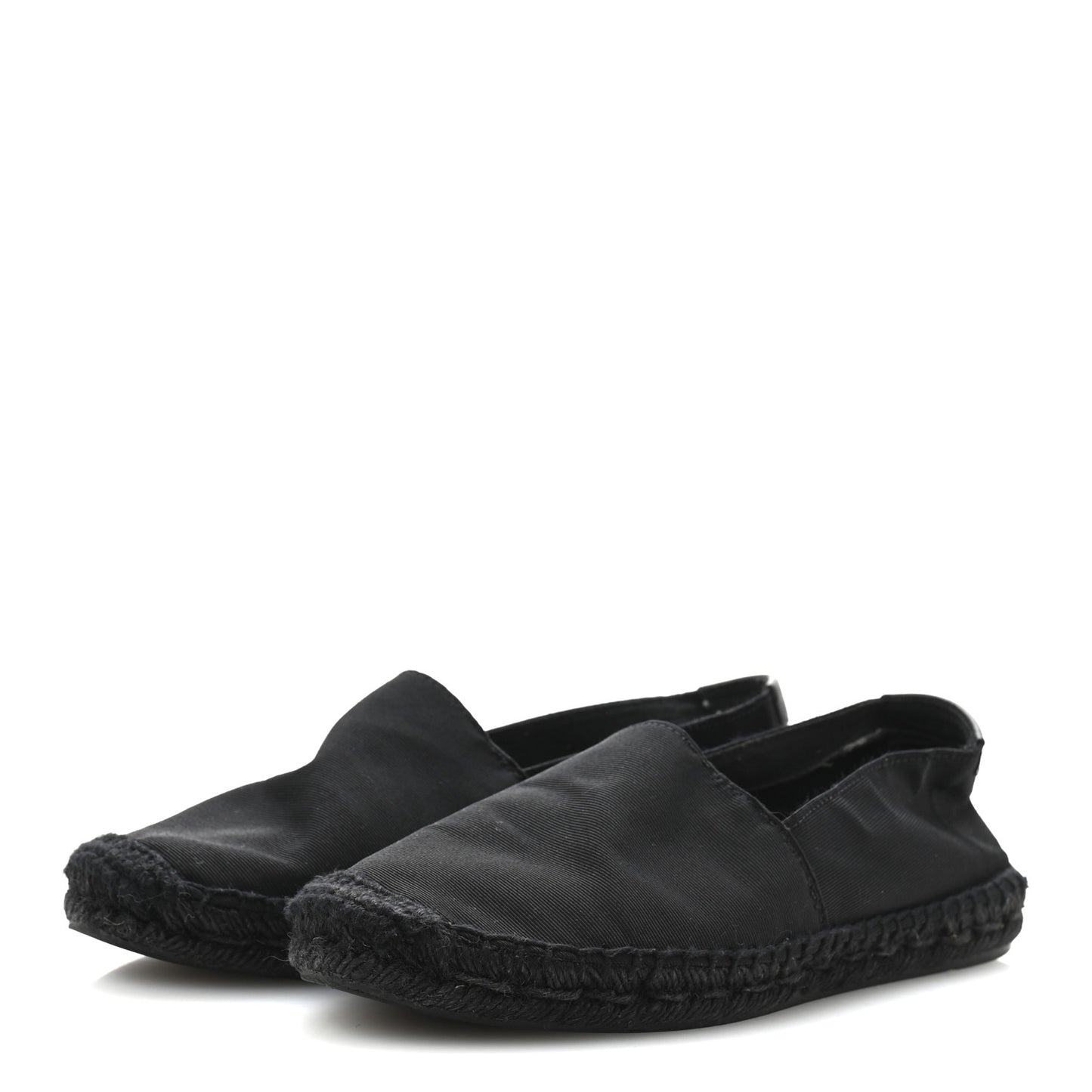 Canvas Espadrilles 37 Black