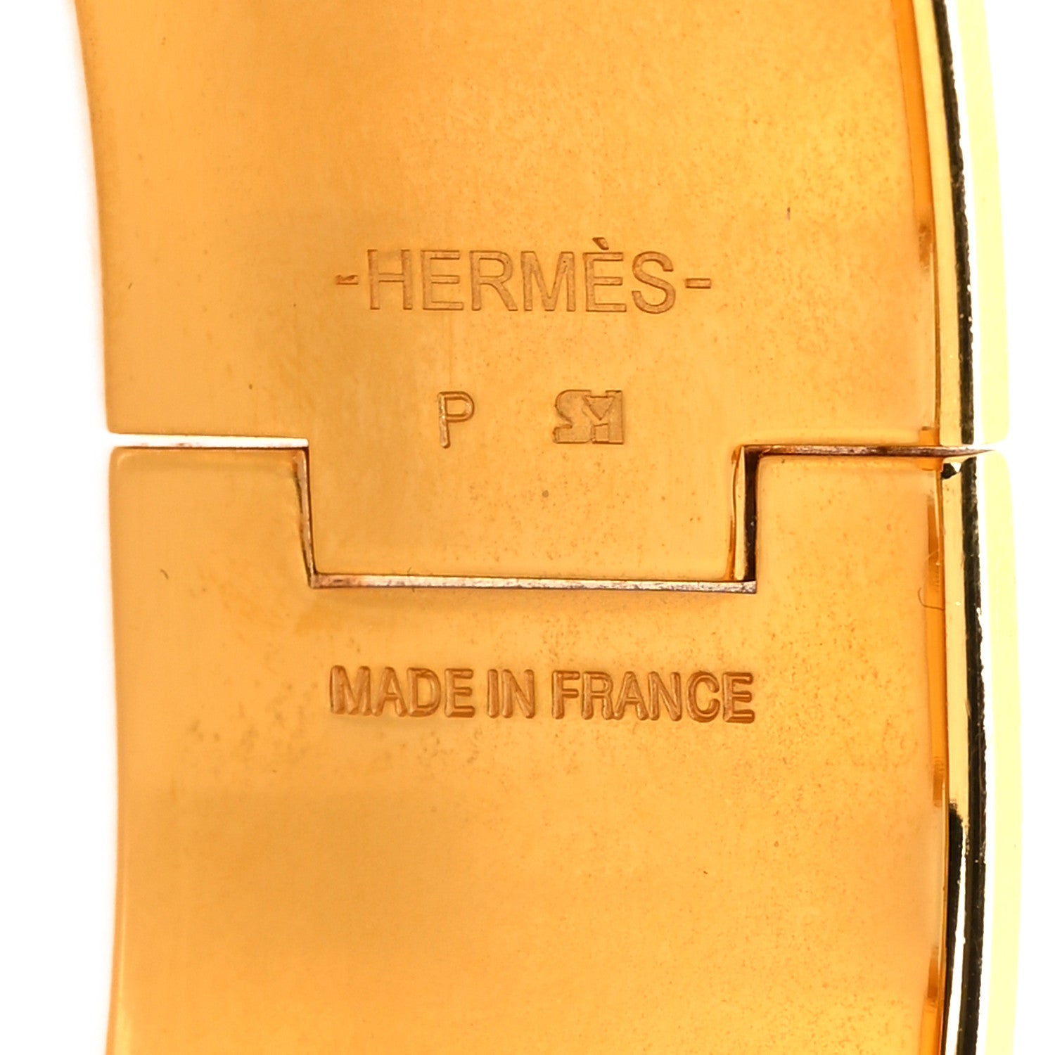 Hermes Enamel Wide Clic Clac H Bracelet GM Black 4 of 4