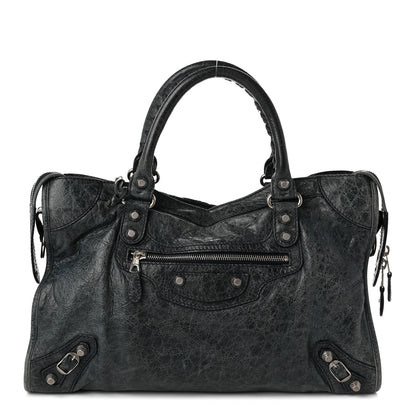 Balenciaga Agneau Giant 12 Silver Hardware City Dark Night 1 of 12