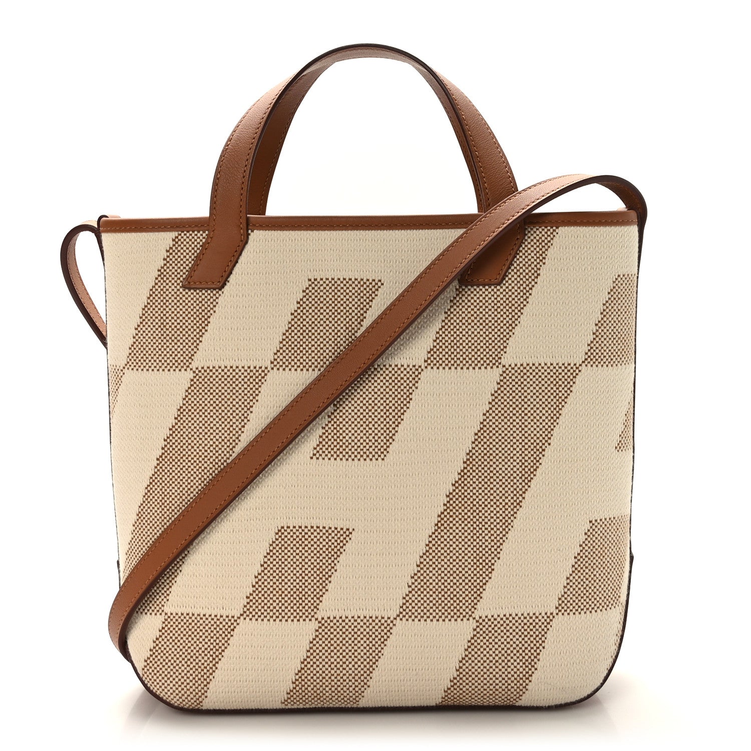 Hermes Swift Toile H Cabas H En Biais 27 Ecru Naturel Gold 1 of 9