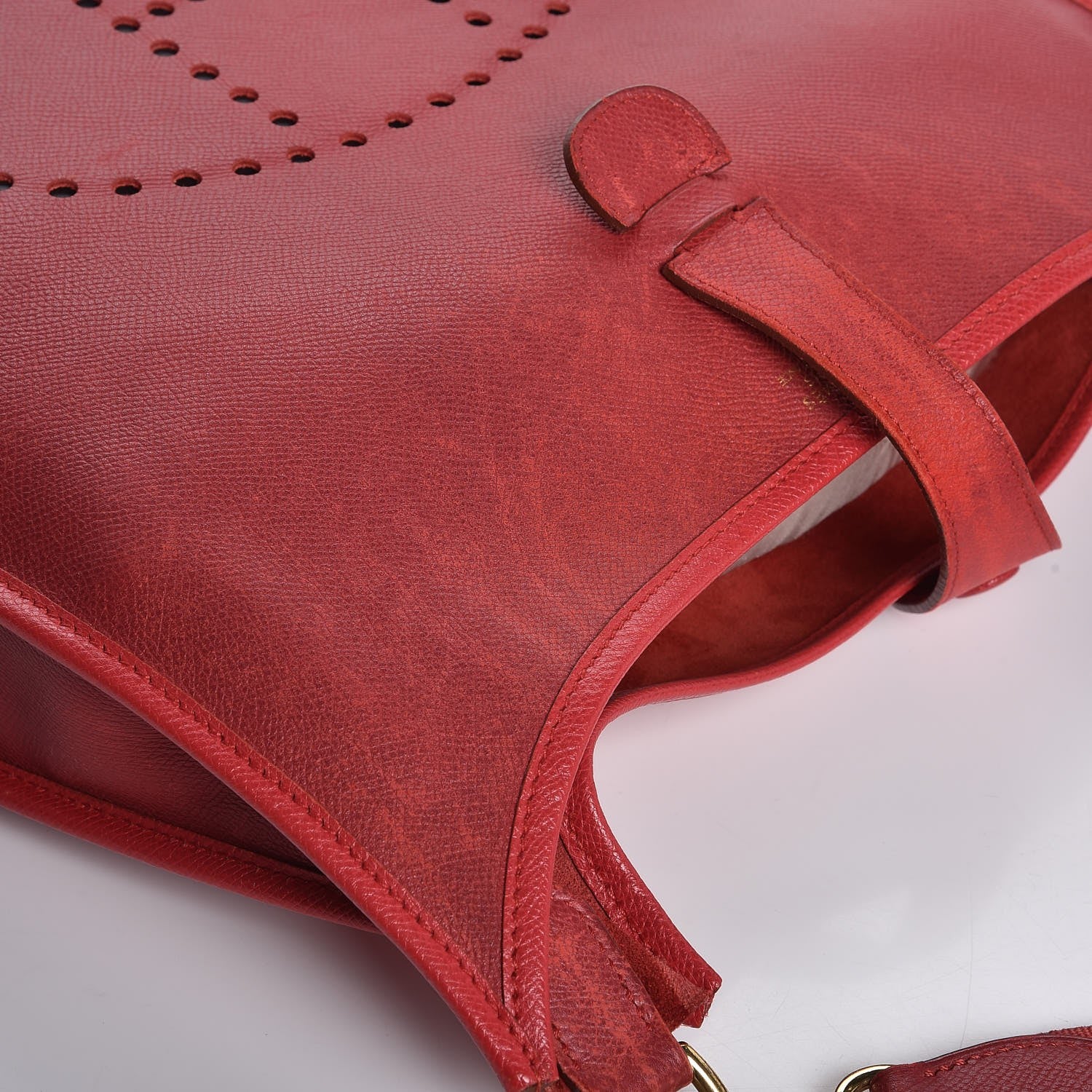 Hermes Courchevel Evelyne GM Rouge Vif 12 of 13