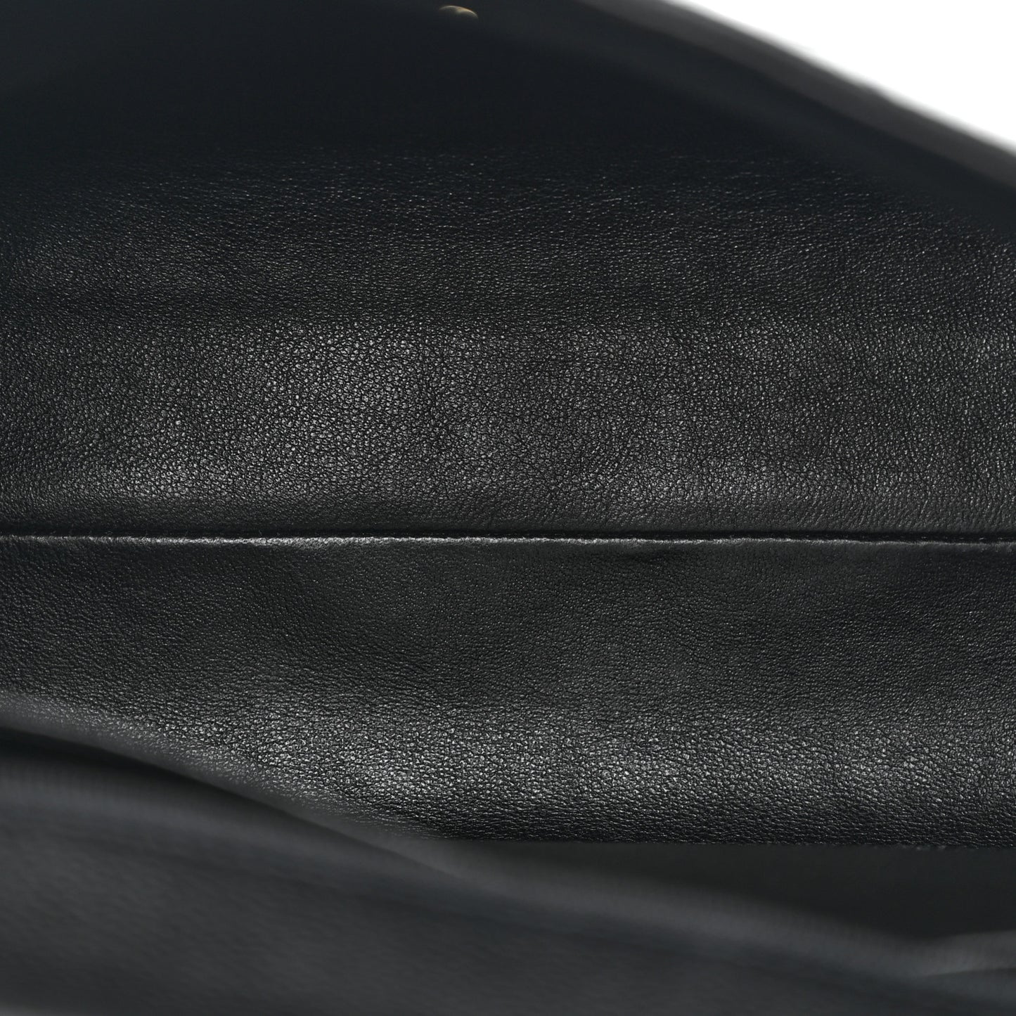 Caviar Quilted Jumbo Kelly Flap Black