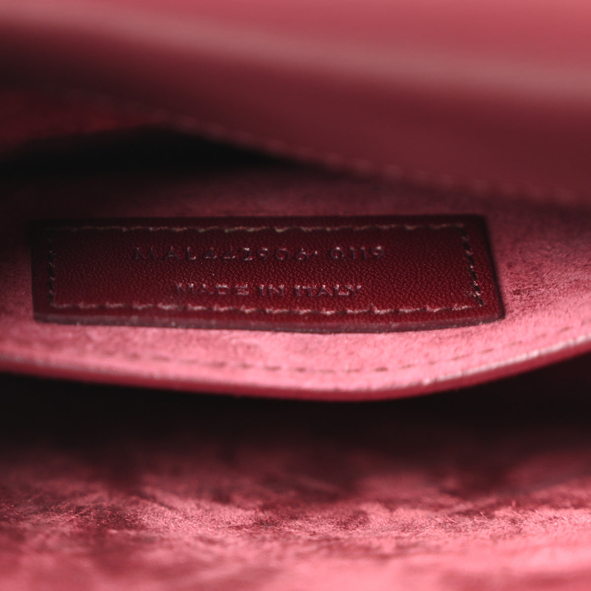 Calfskin Medium Monogram Sunset Pallisandre