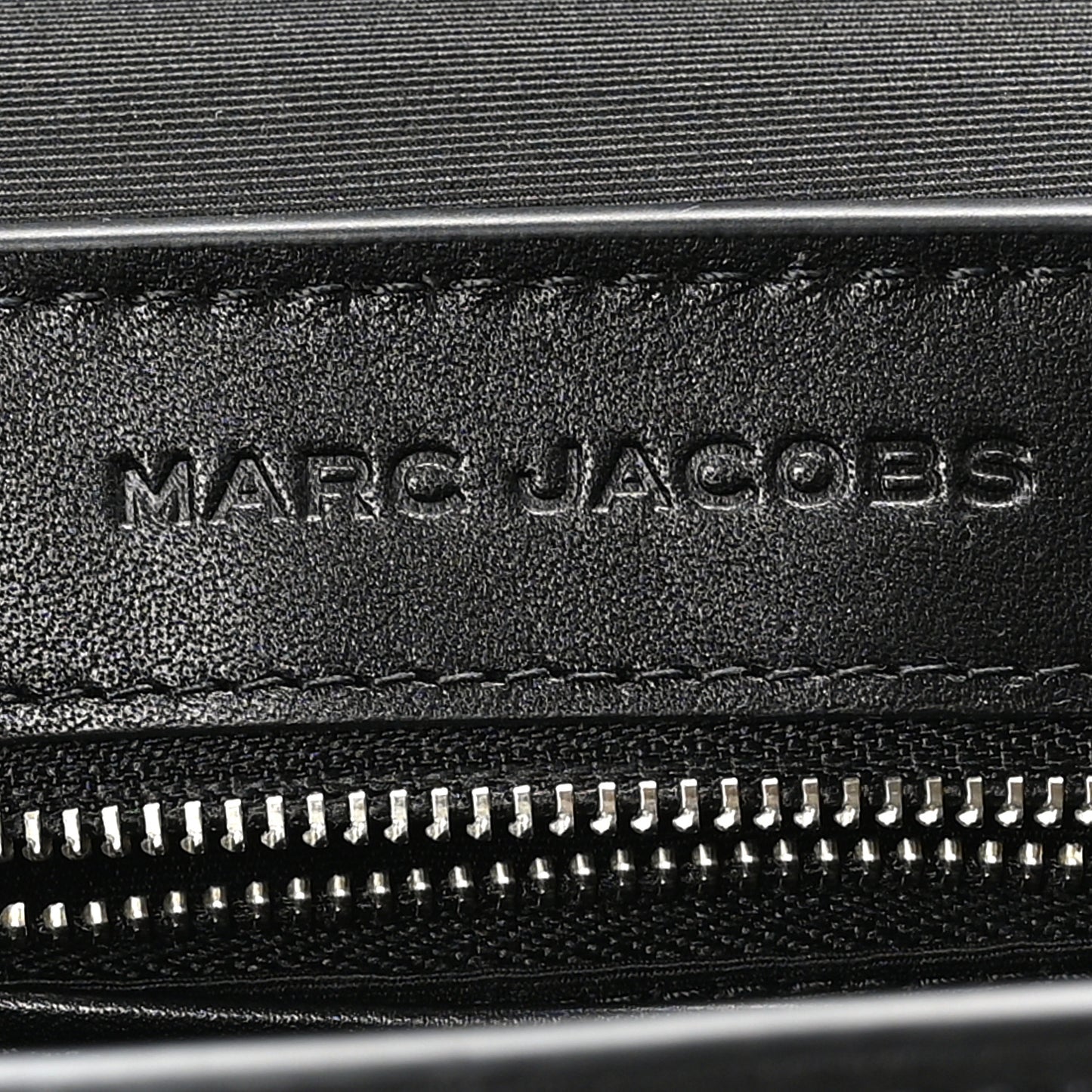 Calfskin Small The Covered J Marc Saddle Bag Black
