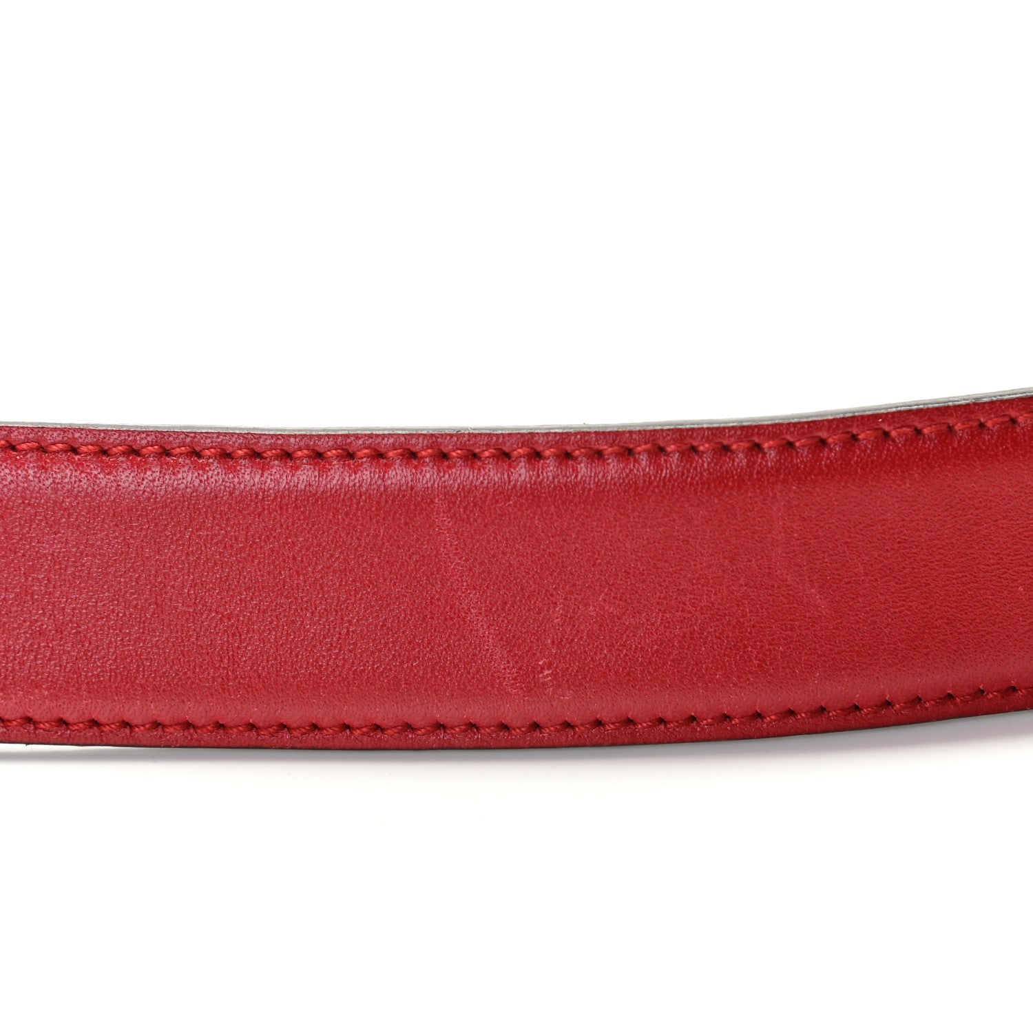 Gucci Calfskin Belt 95 38 Red 3 of 9
