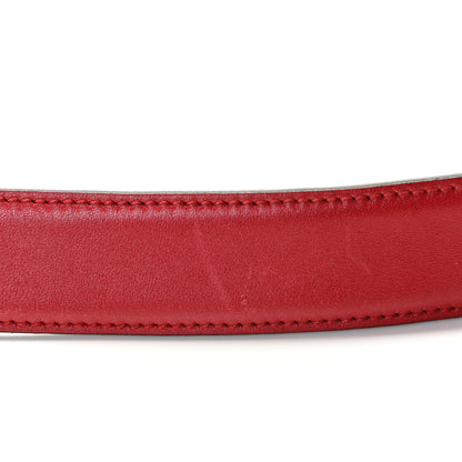 Gucci Calfskin Belt 95 38 Red 3 of 9