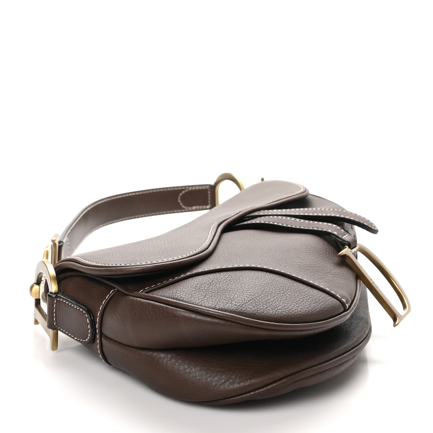 Calfskin Saddle Bag Brown