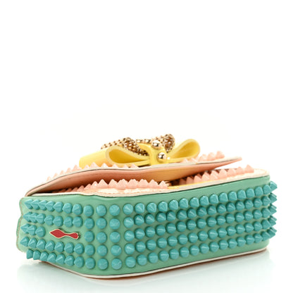 Christian Louboutin Patent Spiked Sweety Charity Crossbody Bag Multicolor 4 of 13