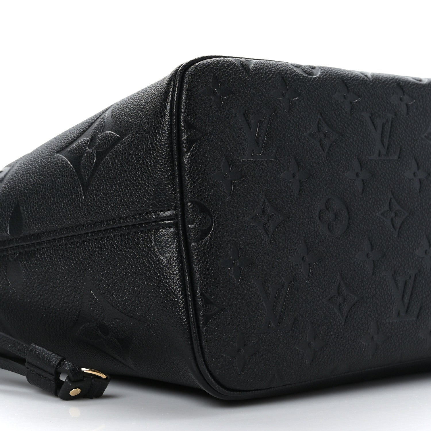 Louis Vuitton Empreinte Monogram Giant Neverfull MM Black 7 of 8